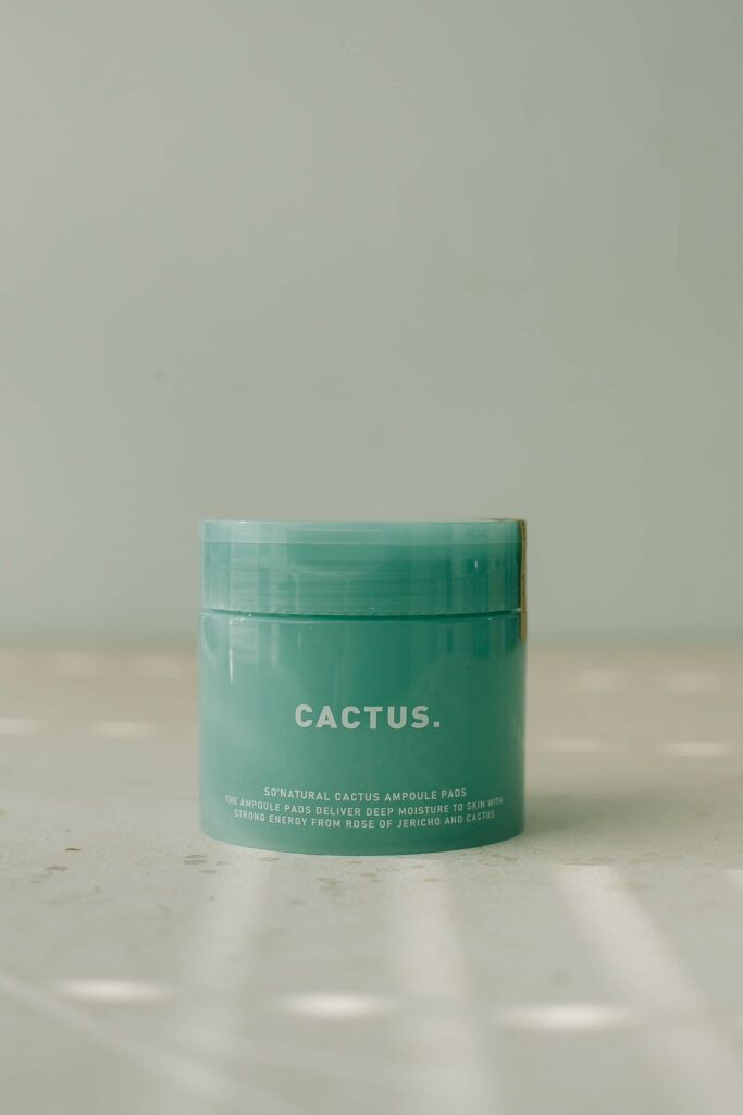 

BU// Освежающие пэды So Natural Cactus Ampoule Pads 40шт
