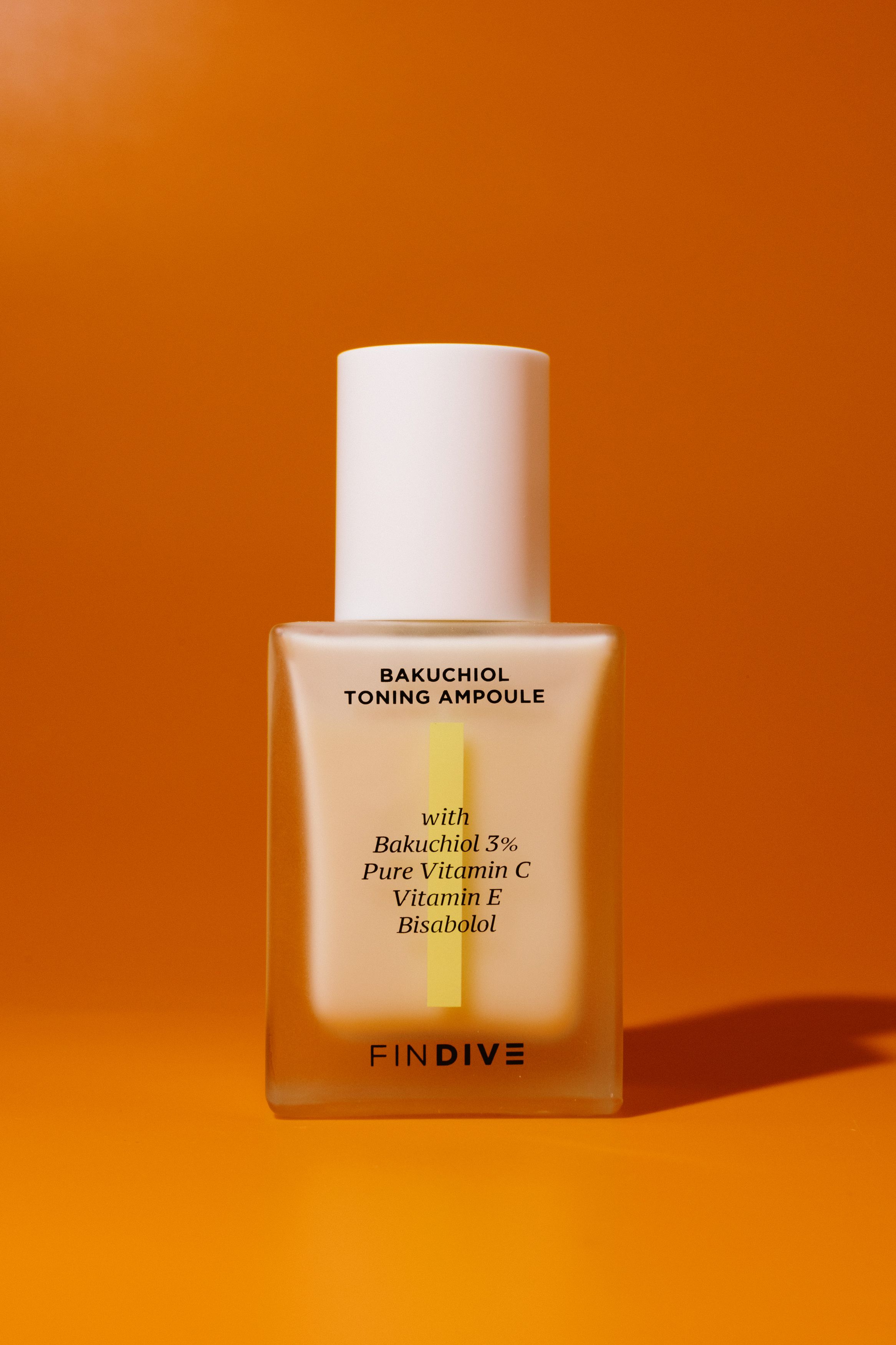 Сыворотка с бакучиолом и витамином С FINDIVE Bakuchiol Toning Ampoule 30ml