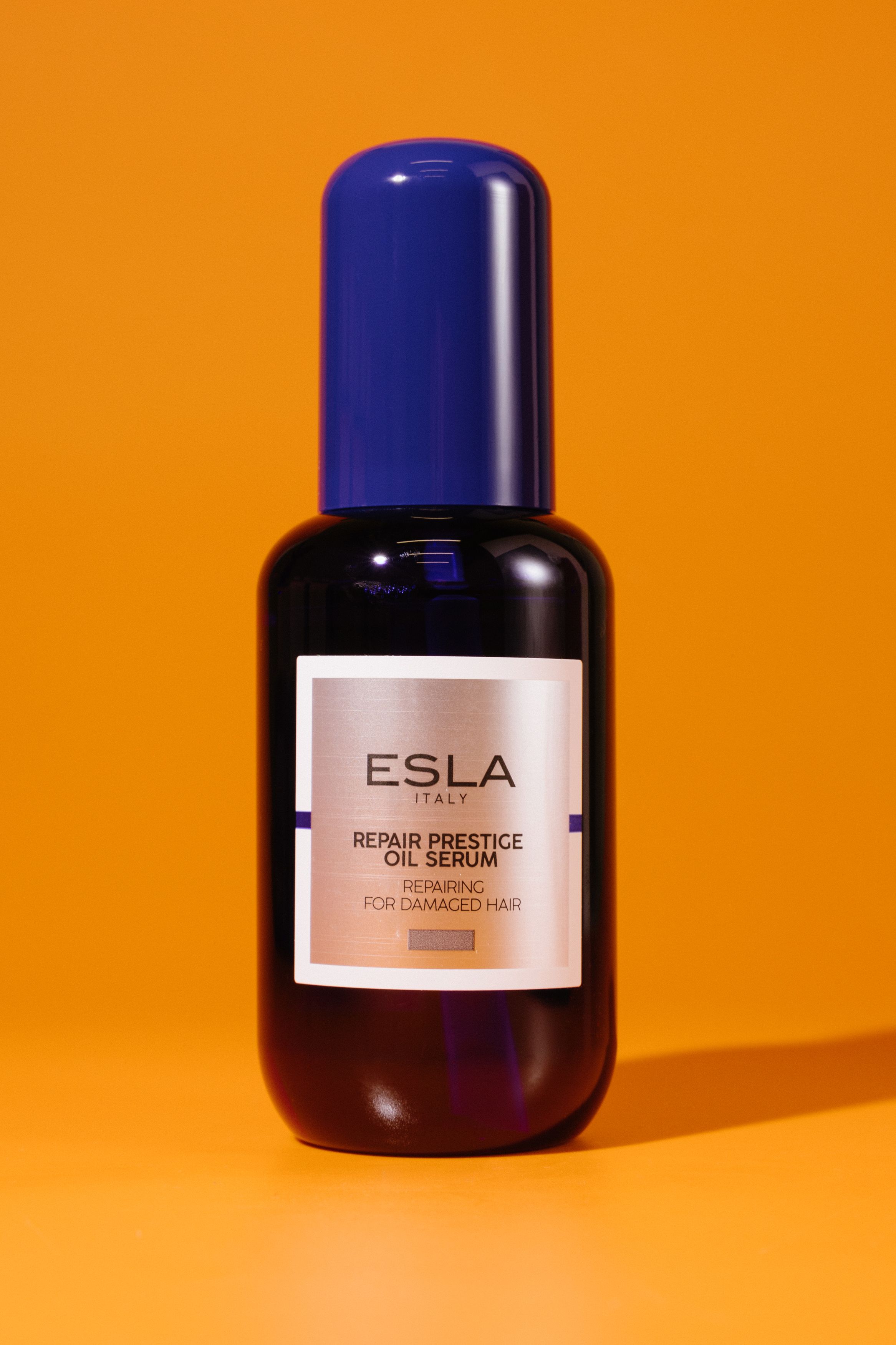 Восстанавливающее масло-сыворотка для блеска и защиты повреждённых волос ESLA Italy Repair Prestige Oil Serum 100ml