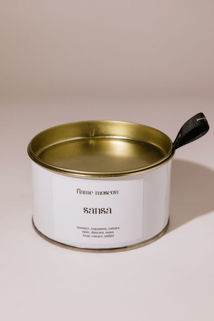 

Свеча в металле Flame Moscow Sansa 310ml