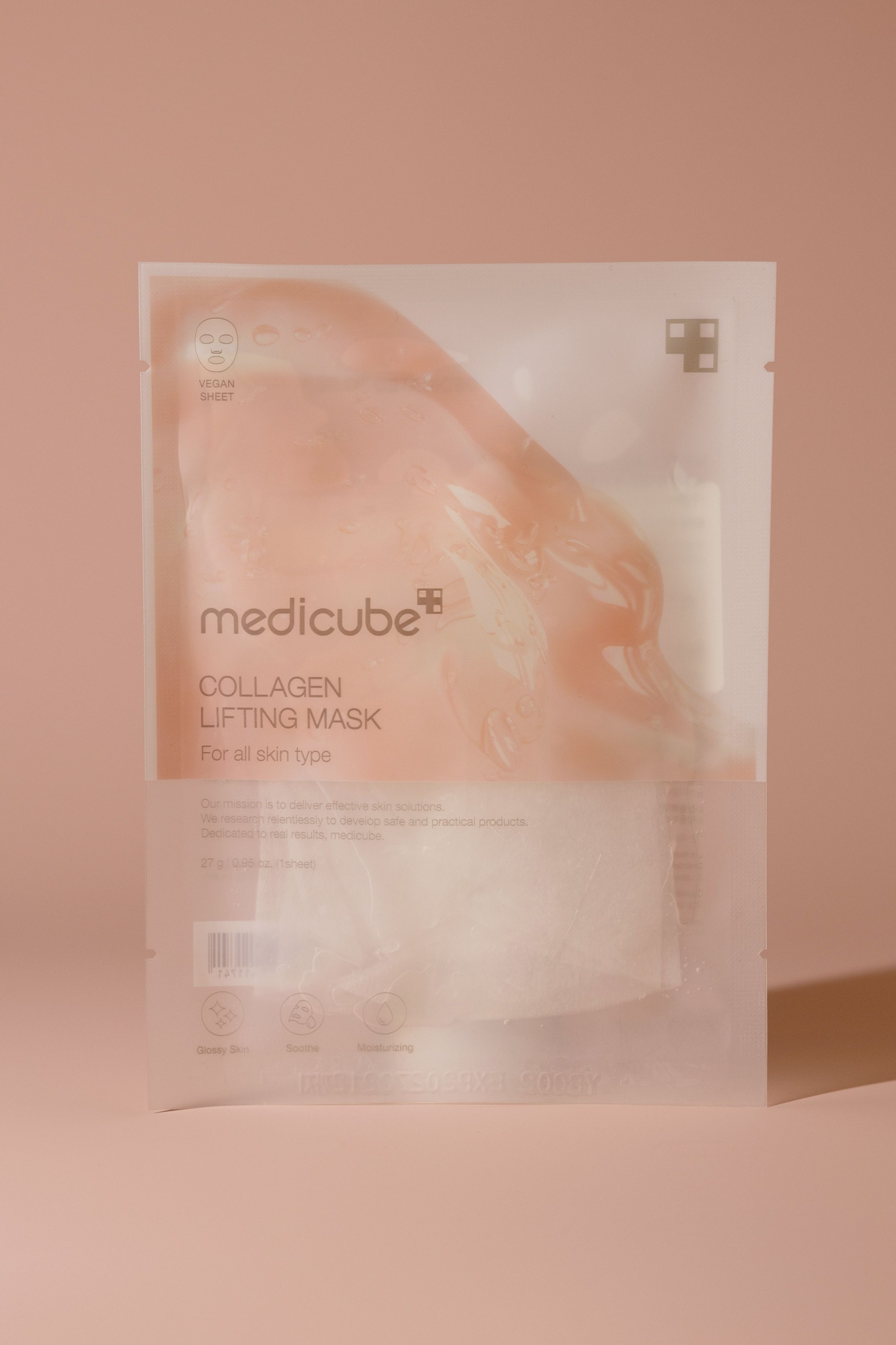 

Подтягивающая тканевая маска с коллагеном medicube Collagen Lifting Mask 27гр