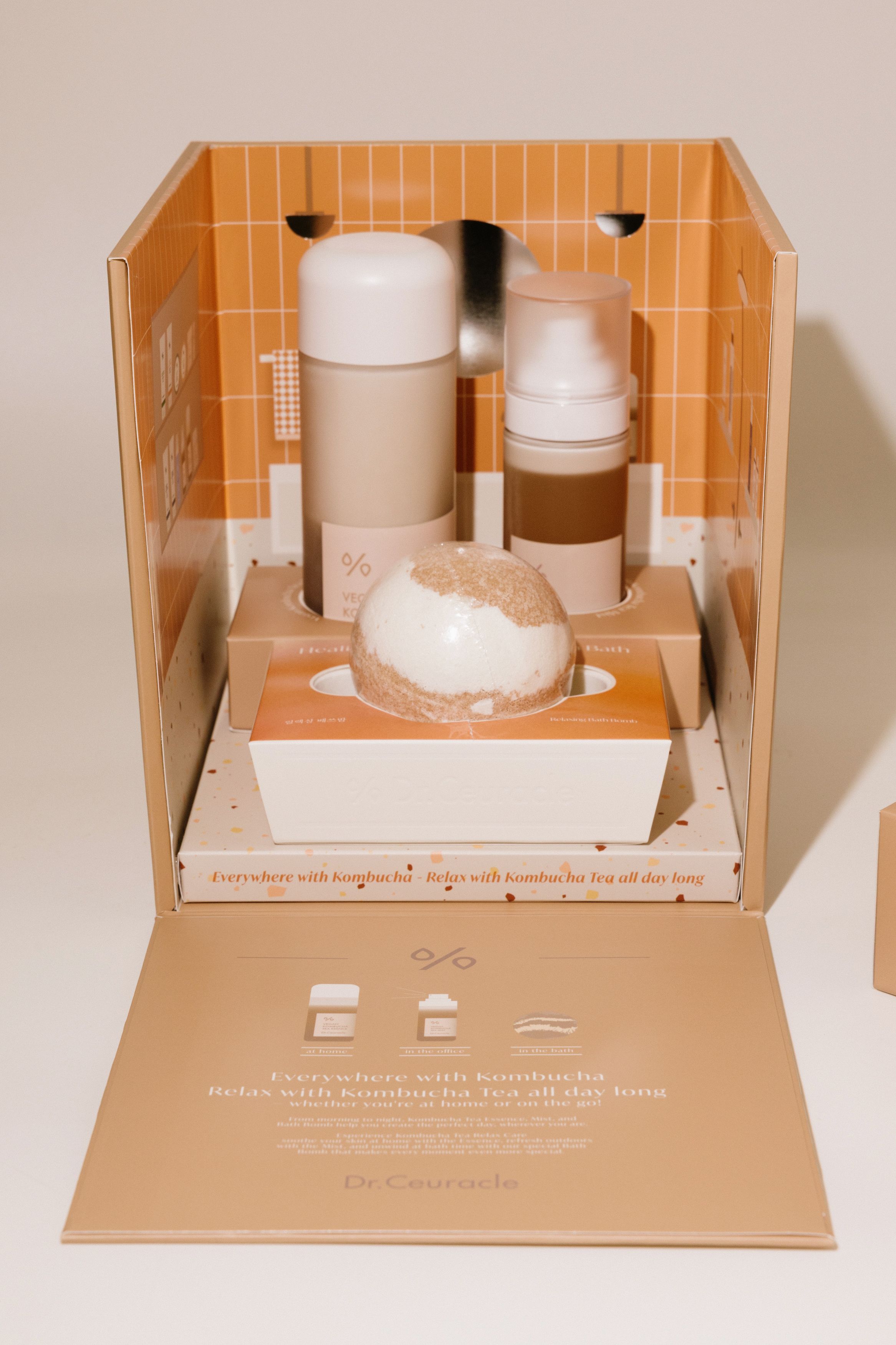 Набор Расслабляющий уход с комбучей Dr Ceuracle Relaxing Care Set 150мл80мл150г 7690₽