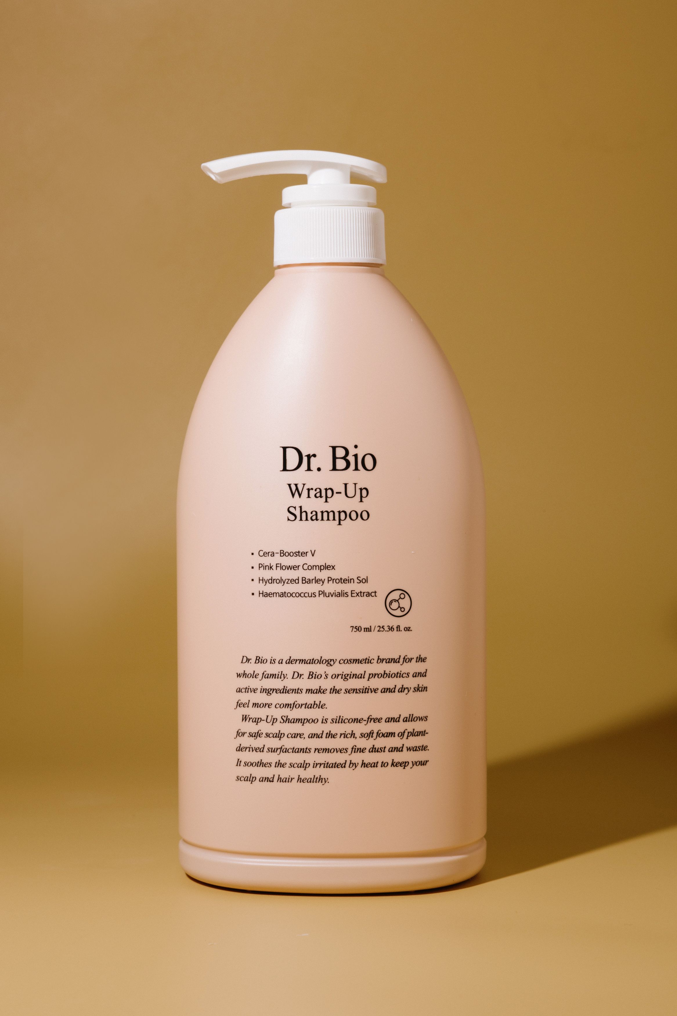 Шампунь универсальный, увлажняющий и придающий объем с пробиотиками Dr. Bio Wrap-Up Shampoo 750ml