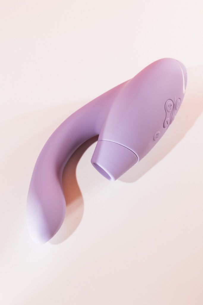 Бесконтактный стимулятор двойного действия сиреневый Womanizer Duo 2