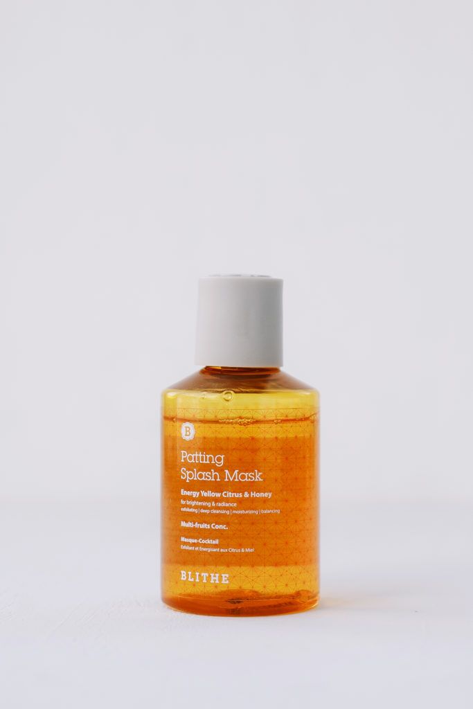 Сплэш-маска для сияния и красивой кожи "Энергия Цитрус и мед" BLITHE Patting Splash Mask Energy Yellow Citrus & Honey 150ml