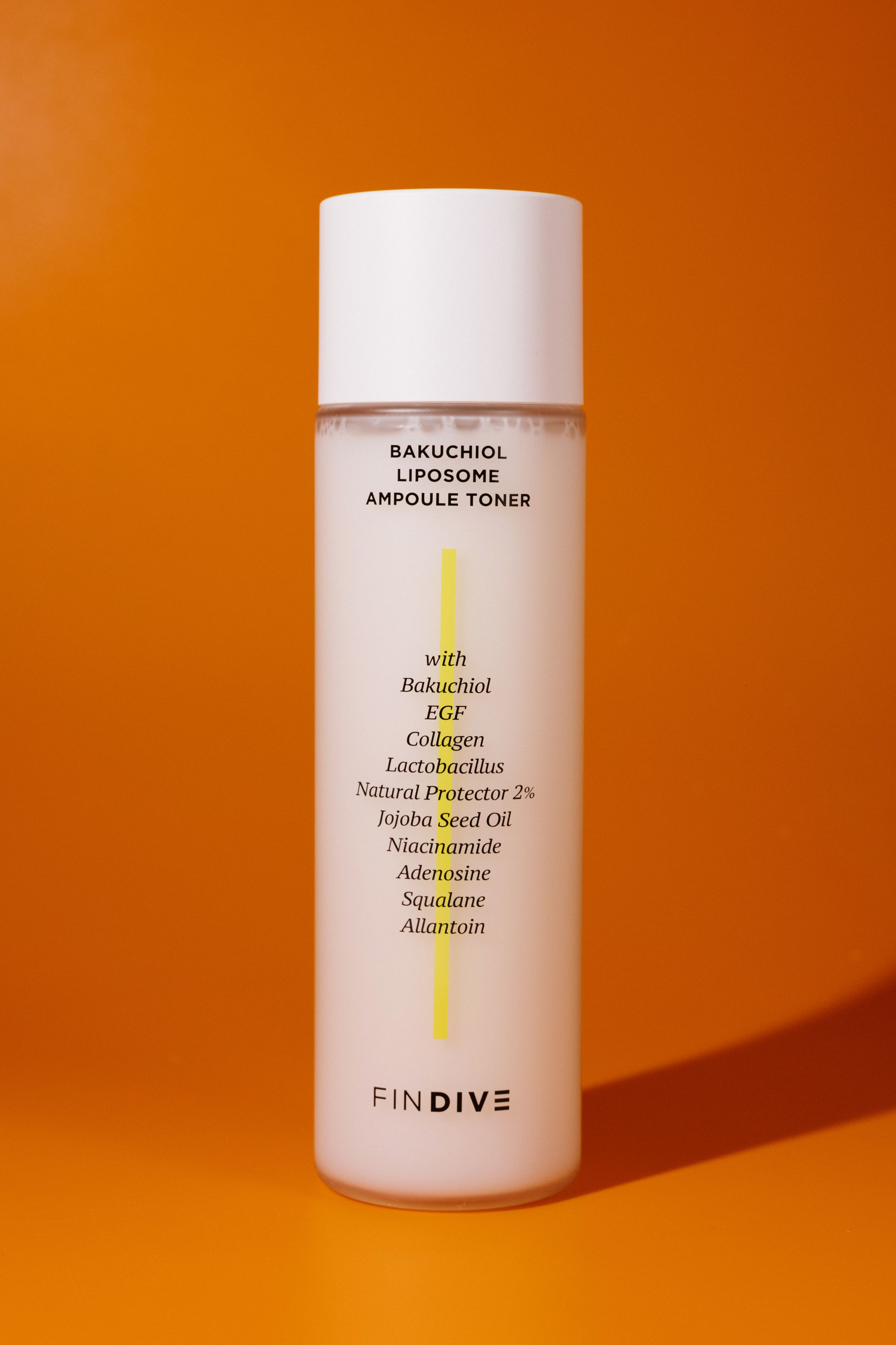 Липосомальный тонер с бакучиолом FINDIVE Bakuchiol Lipsome Ampoule Toner 150ml