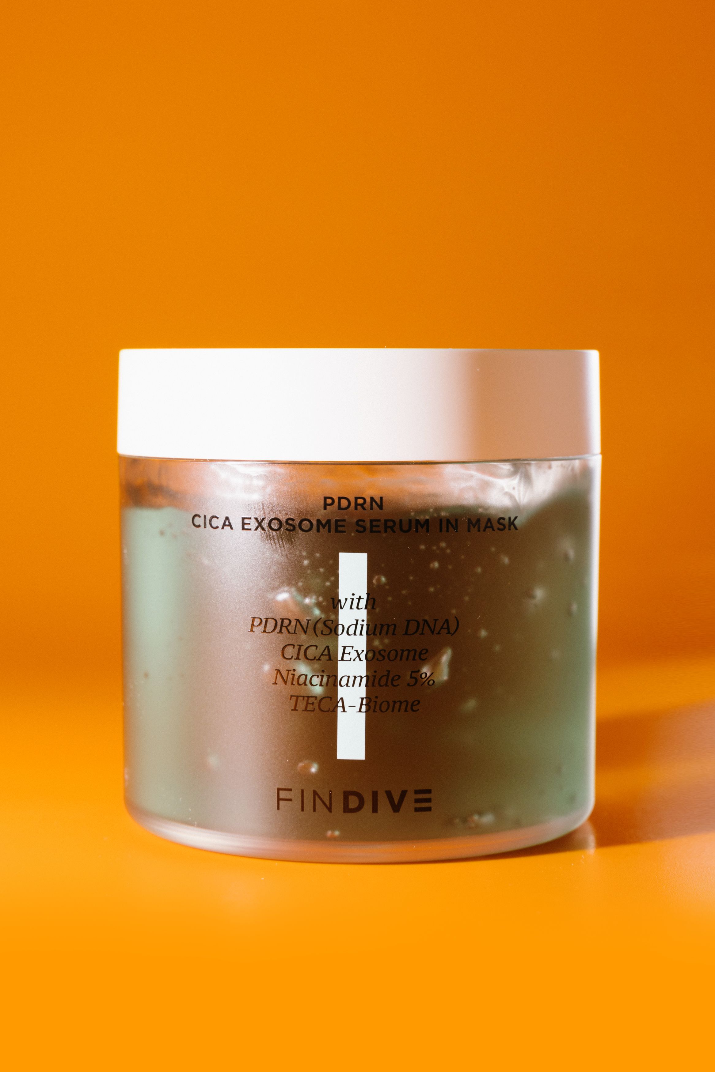 Маска - сыворотка для лица с ПДРН FINDIVE PDRN Cica Exosome Serum In Mask 200ml