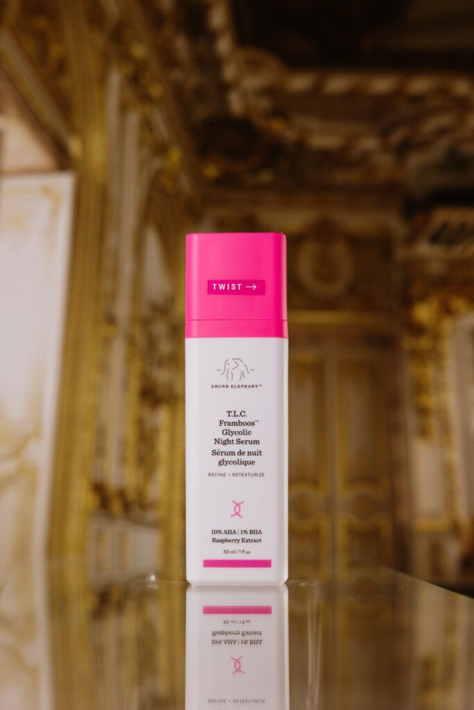 Сыворотка для лица с кислотами Drunk Elephant T.L.C. Framboos™ Glycolic Resurfacing Night Serum 30ml