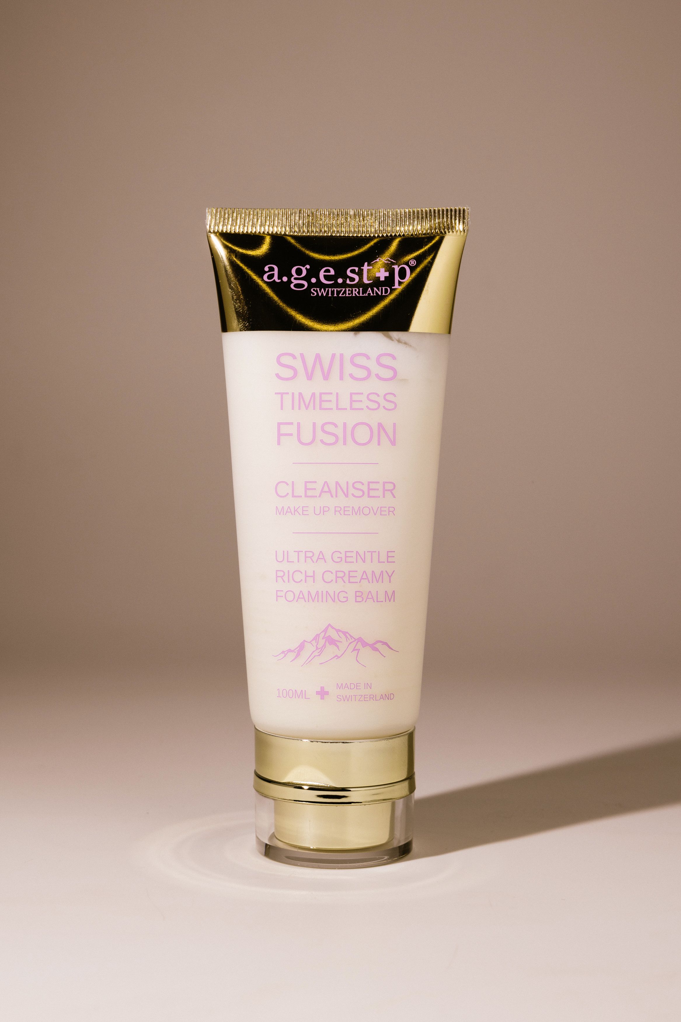 Пенящийся очищающий бальзам A.G.E.STOP SWITZERLAND Swiss Timeless Fusion Cleanser 100ml
