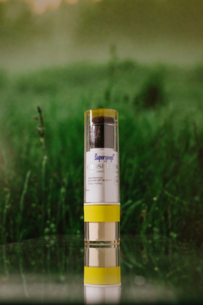 Минеральная пудра для лица Supergoop! 100% Mineral (Re)setting Powder SPF35+ PA+++ 4,25g - Translucent