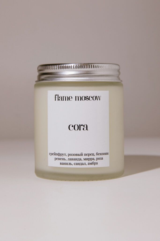 Свеча матовая Flame Moscow Cora 110ml