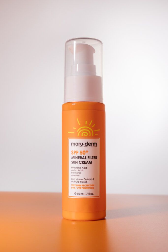 Крем солнцезащитный Maruderm SPF 50+ Mineral Filter Sun Cream, 50ml 