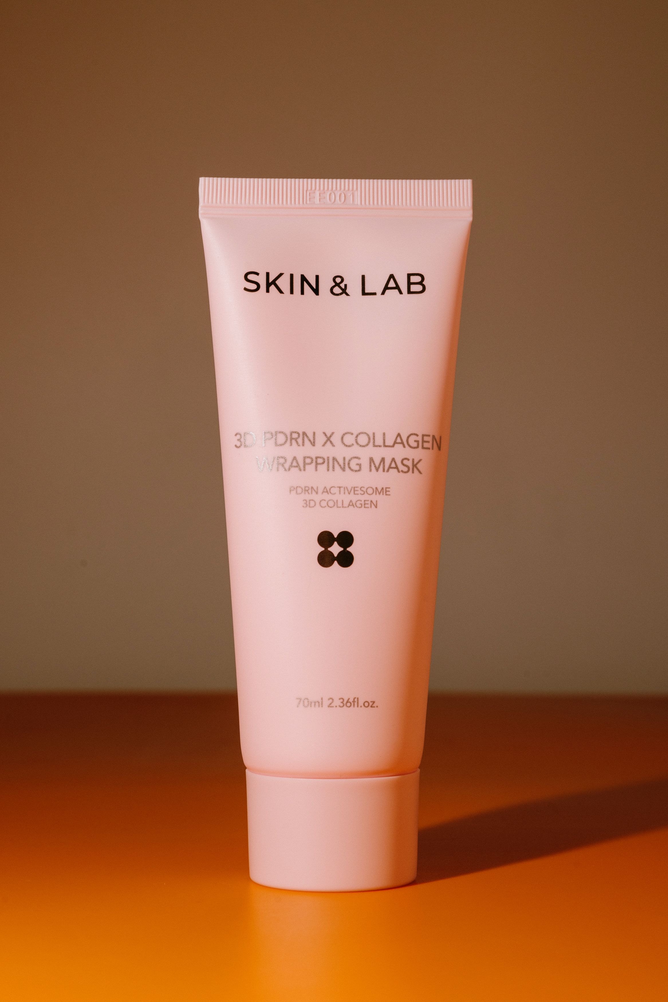 Маска для лица с коллагеном и ПДРН SKIN&LAB 3D PDRN X Collagen Wrapping Mask 70ml