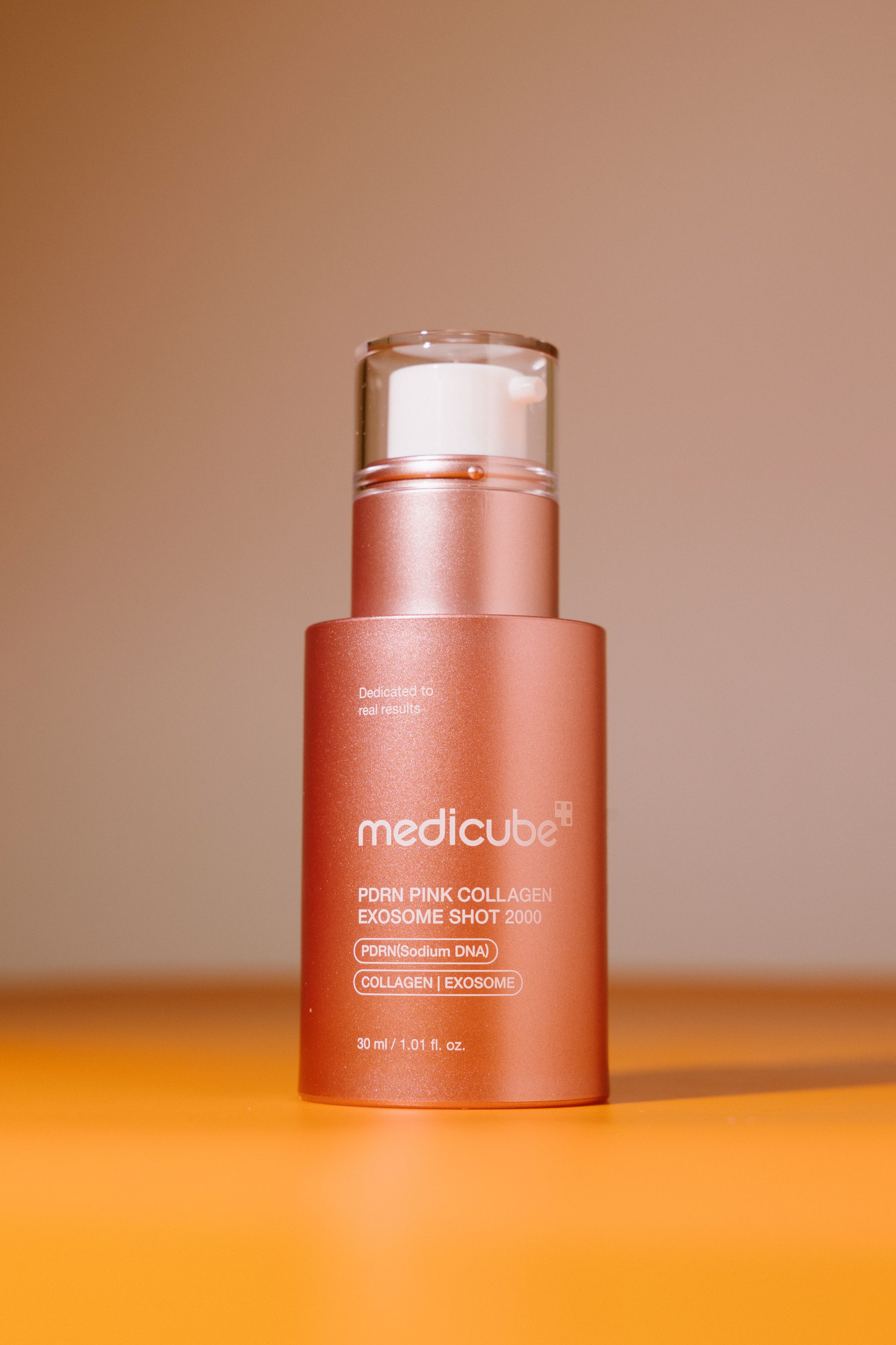 Сыворотка с микроиглами и экзосомами medicube PDRN Pink Exosome Shot Serum 2000 30ml