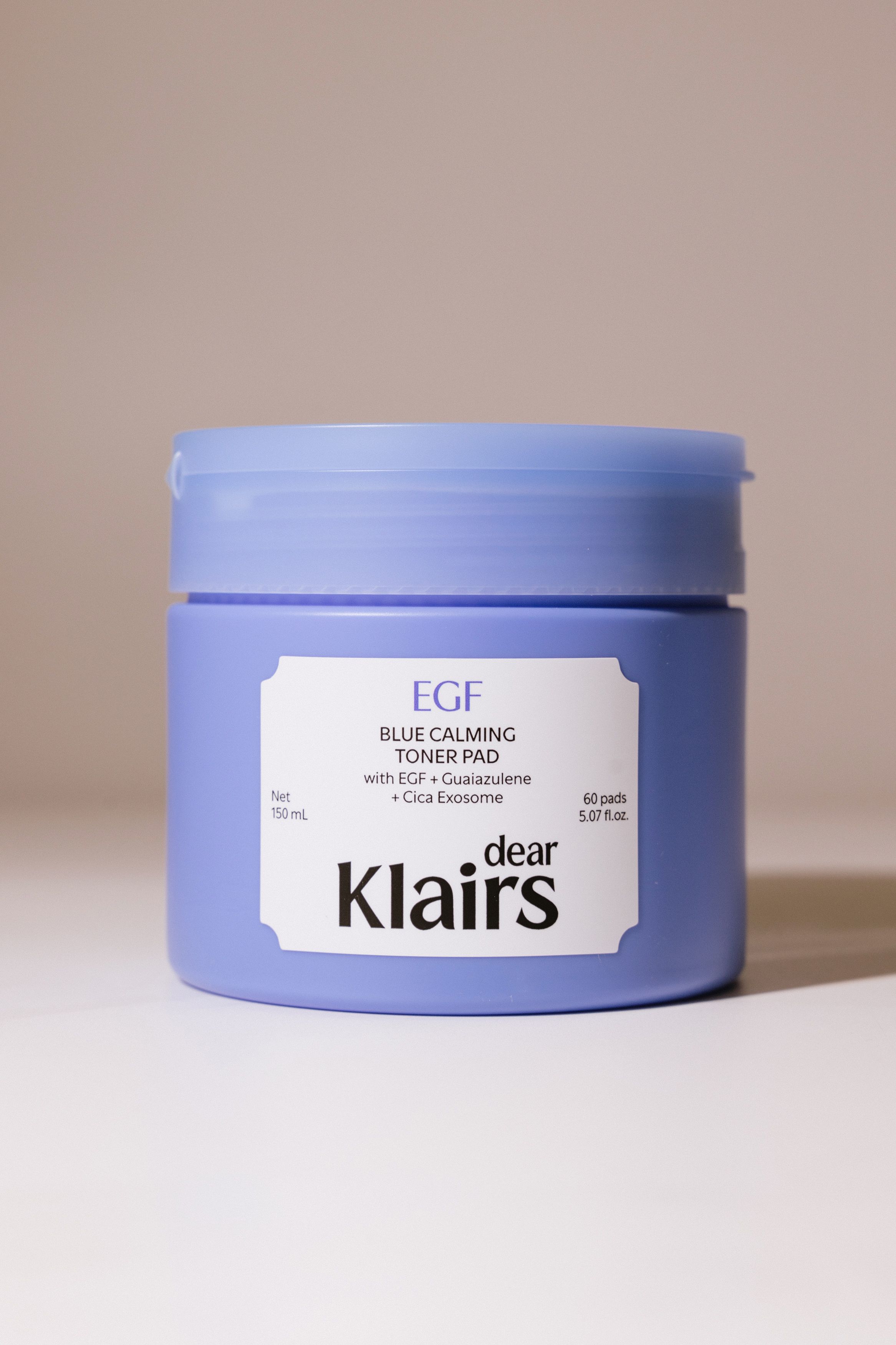 Успокаивающие пэды KLAIRS EGF Blue Calming Toner Pad 150ml (60 Pads)