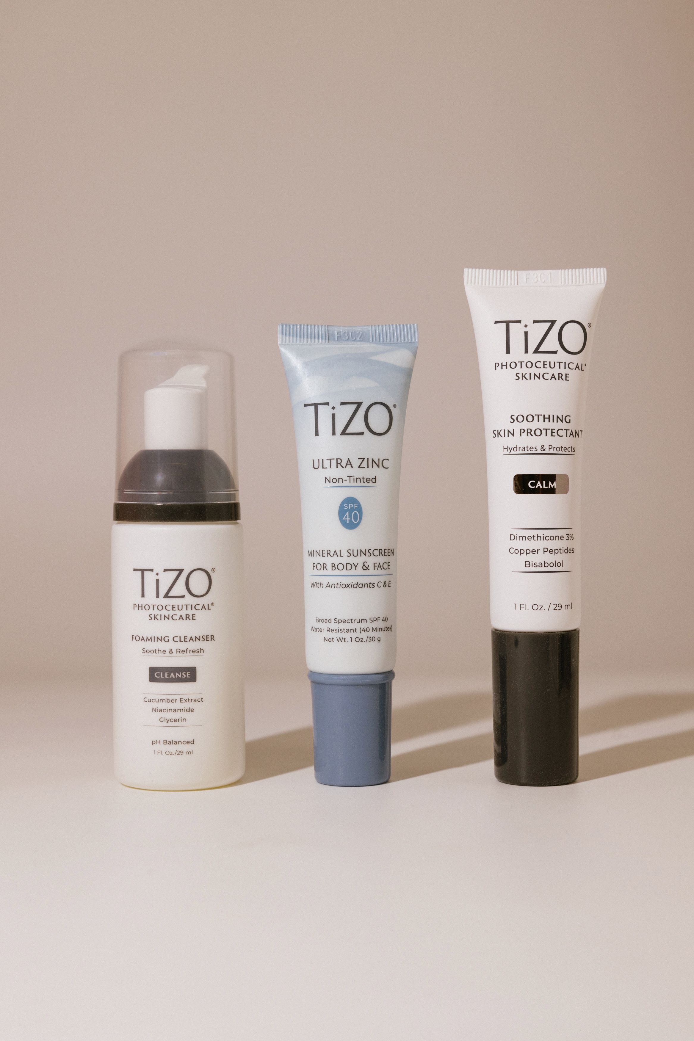 BU// Набор для ухода TiZO Post-Procedure Skin Recovery Kit 