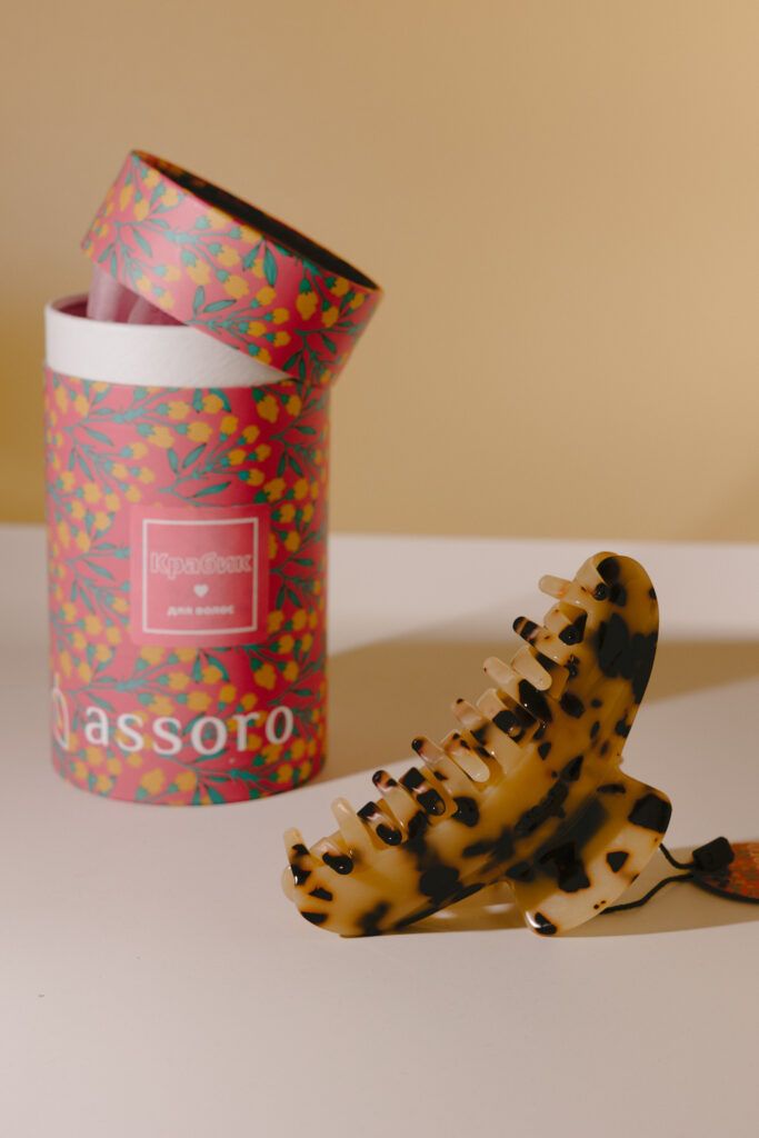 Краб для волос - Саванна Assoro 