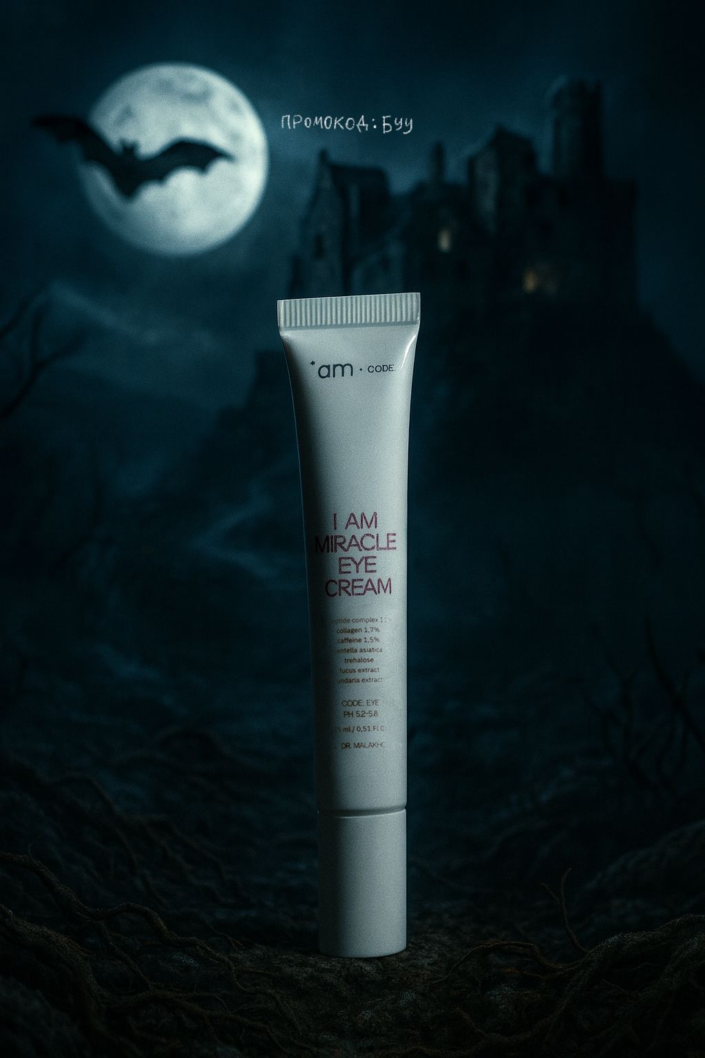 Крем для глаз с антиэйдж эффектом 'AM CODE I am Miracle Eye Cream 15ml