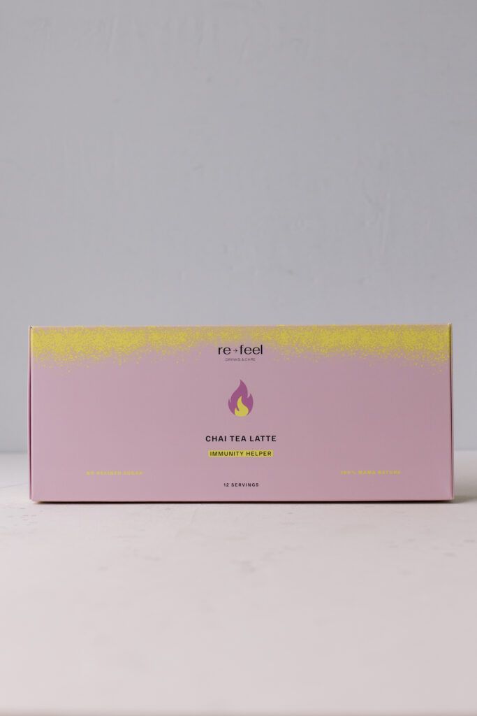 

BU// Чай ти латте Re-feel Chai Tea Latte 12 саше