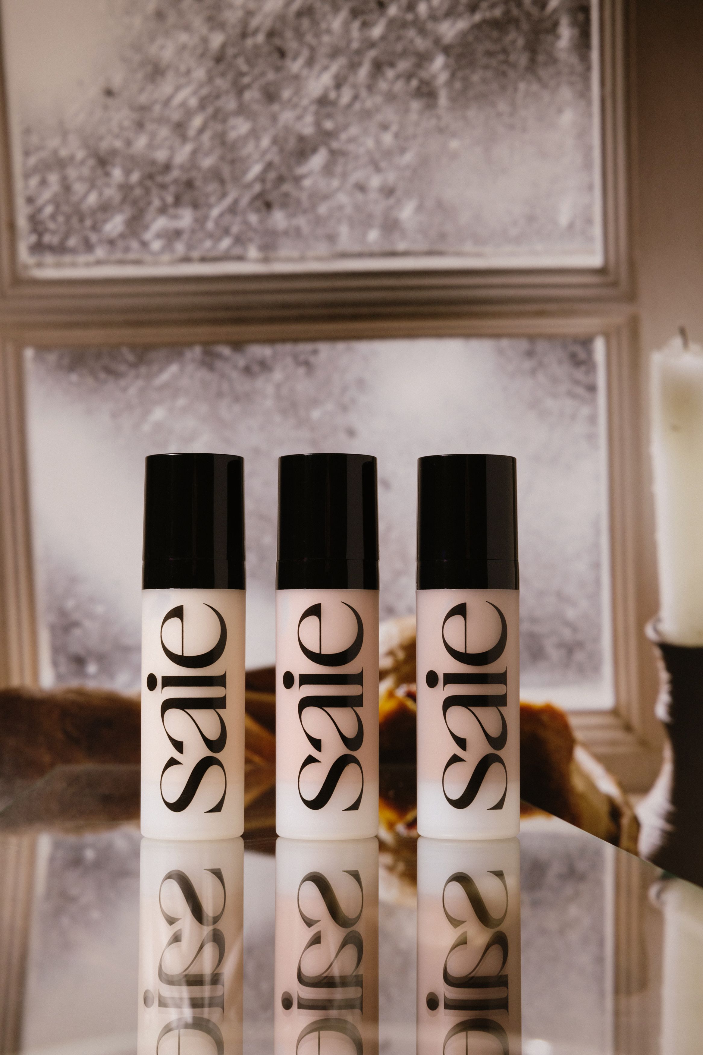 Набор для супер сияния Saie Mini Glowy Super Gel Trio 15ml*3