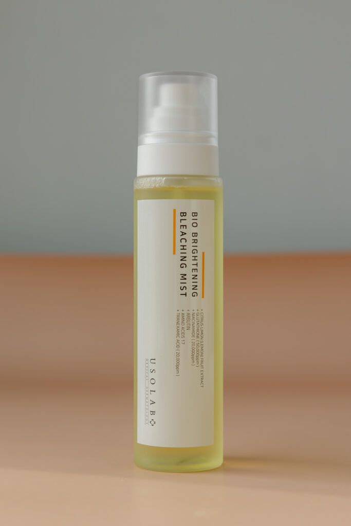 BU// Тонер-мист для выравнивания тона кожи USOLAB Bio Brightening Bleaching Mist 150ml