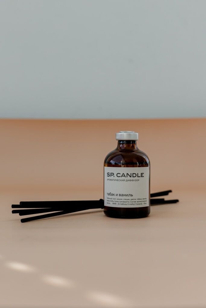Ароматический диффузор Табак и ваниль SP. CANDLE 50мл