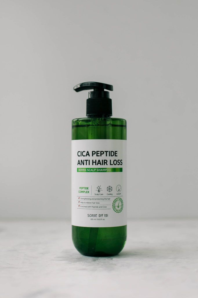 

BU// Укрепляющий шампунь SOME BY MI Cica Peptide Anti Hair Loss Derma Scalp Shampoo 285ml