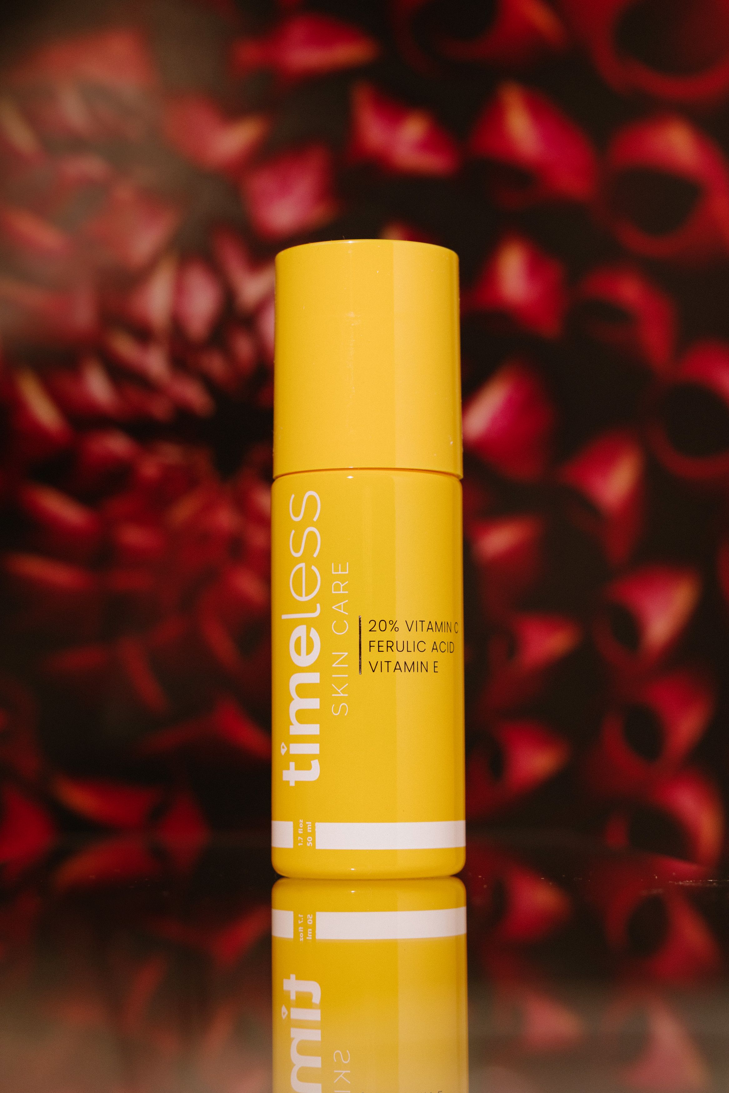 Антиоксидантная сыворотка на основе 20% витамина С, витамина Е и феруловой кислоты Timeless 20% Vitamin C + E Ferulic Acid Serum 50ml