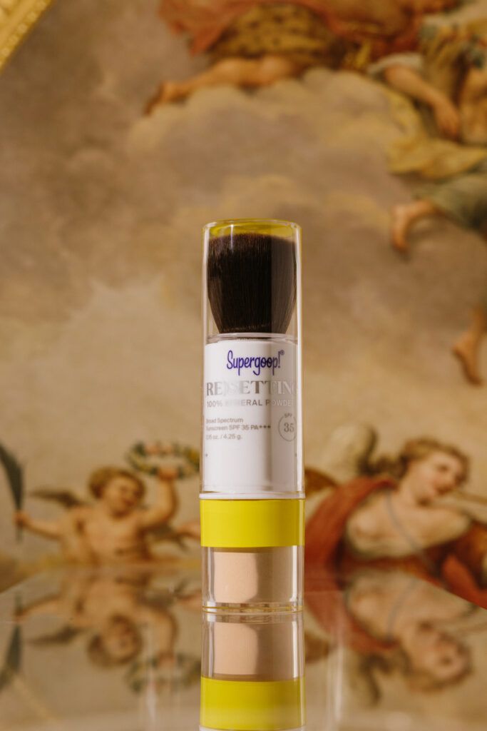 Минеральная пудра для лица Supergoop! 100% Mineral (Re)setting Powder SPF35+ PA+++ 4,25g - Light 