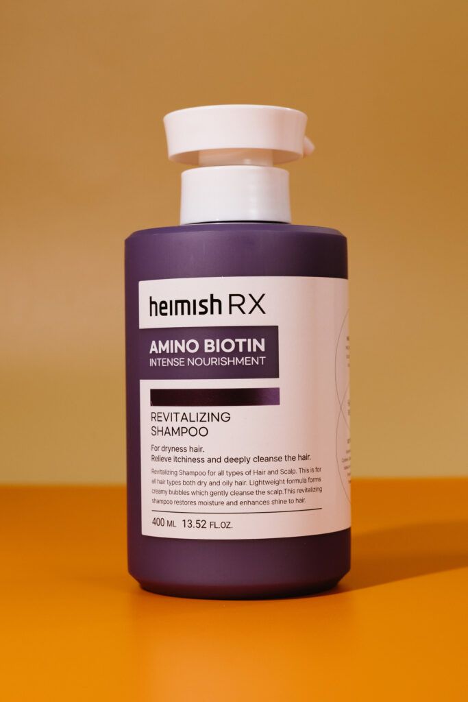 Питательный шампунь для объема HEIMISH RX Amino Biotin Revitalizing Shampoo 400ml