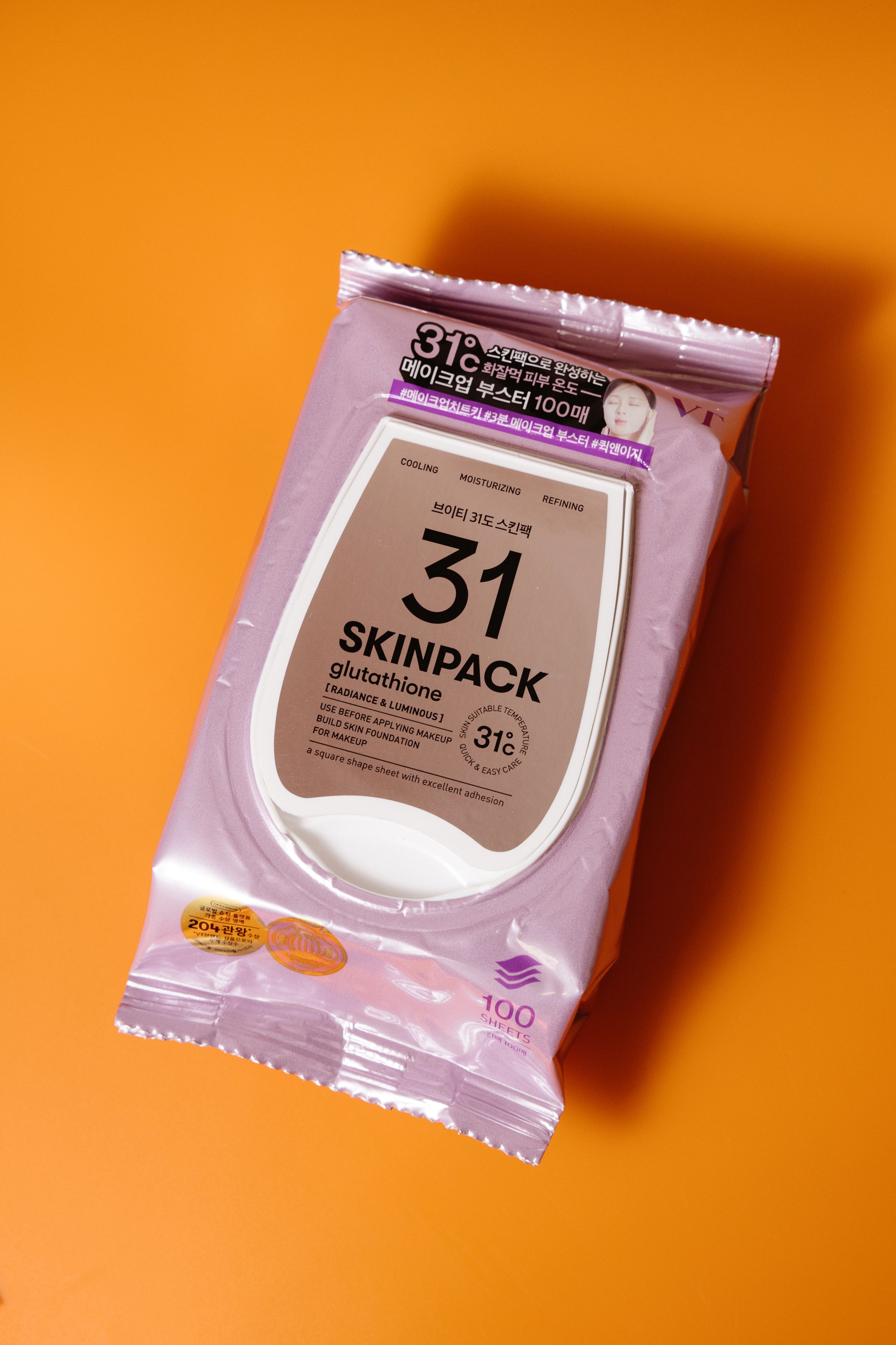 

Осветляющие тонер-диски VT Skin Pack Luminous (100шт) 210г