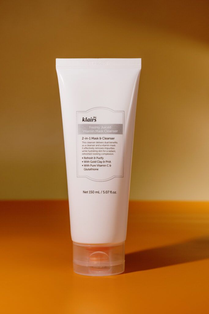 Витаминная маска-пенка для умывания KLAIRS Freshly Juiced Vitamin Mask Cleanser 150ml