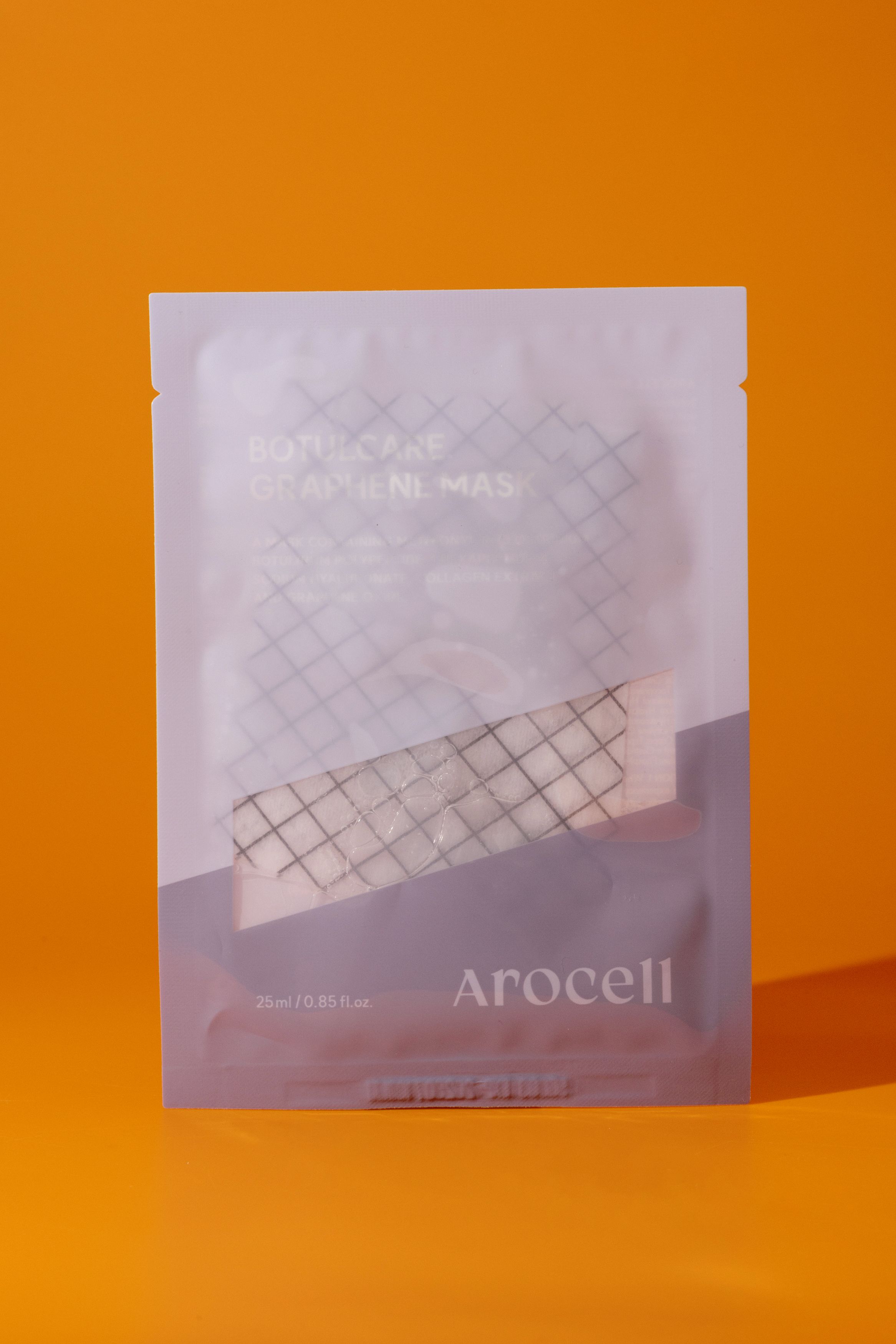 

Графеновая маска с ботулином и низкомолекулярным коллагеном Arocell Botulcare Graphene Mask 25g