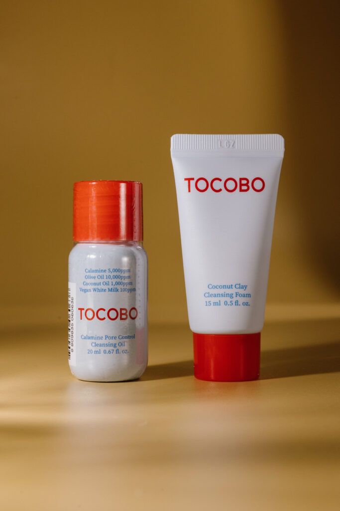 

Набор миниатюр для очищения TOCOBO Double Cleansing Mini Duo (15ml + 20ml)