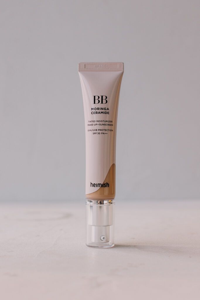 

BU// BB-крем с керамидами HEIMISH Moringa Ceramide BB Cream SPF 30 PA++23N Light Medium 30g