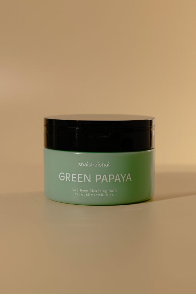 Бальзам для глубокого очищения с энзимами  SHAISHAISHAI Green Papaya Pore Deep Cleansing Balm 85ml
