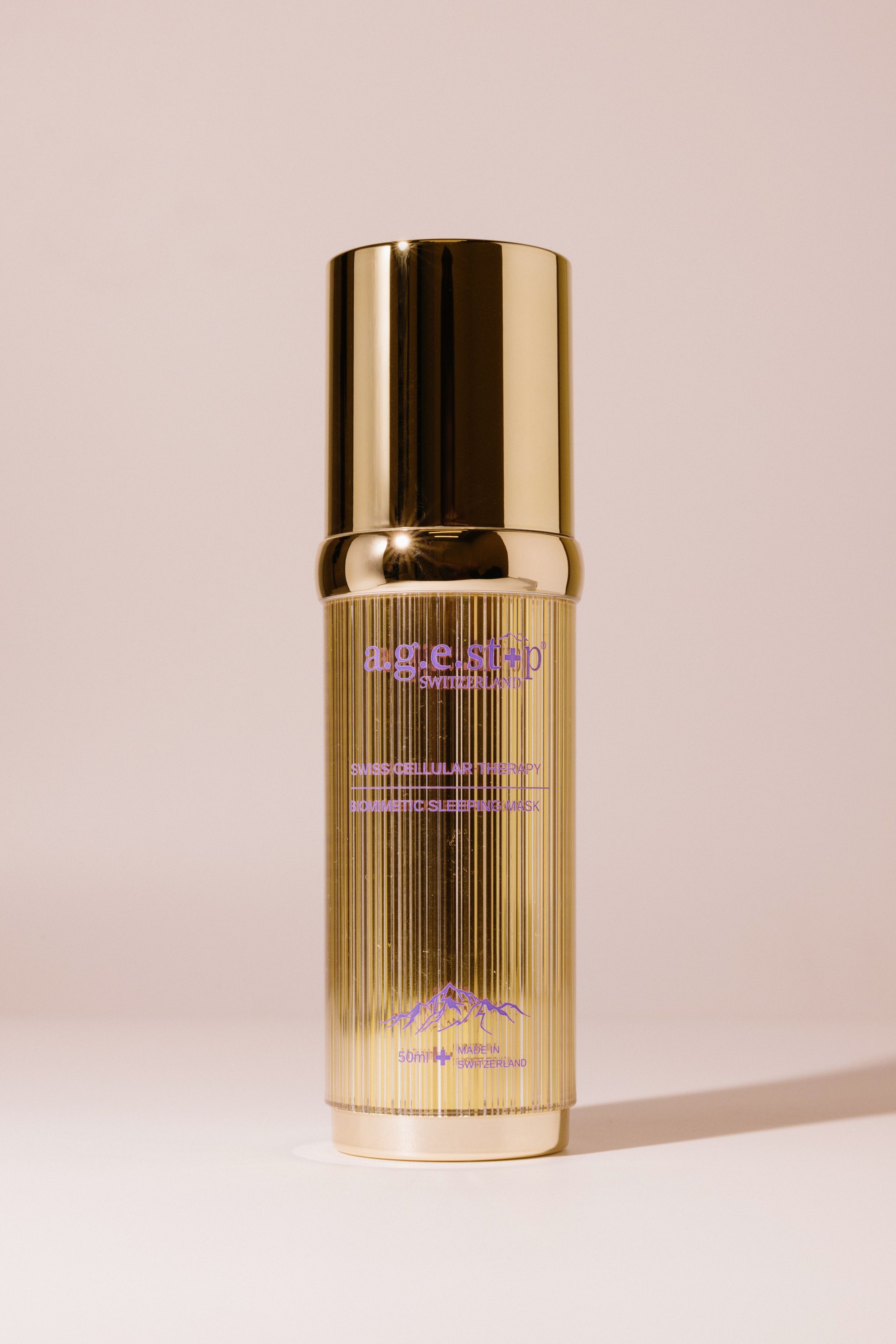 Биомимическая ночная маска A.G.E.STOP SWITZERLAND Swiss Cellular Therapy Biomimetic Sleeping Mask 50ml