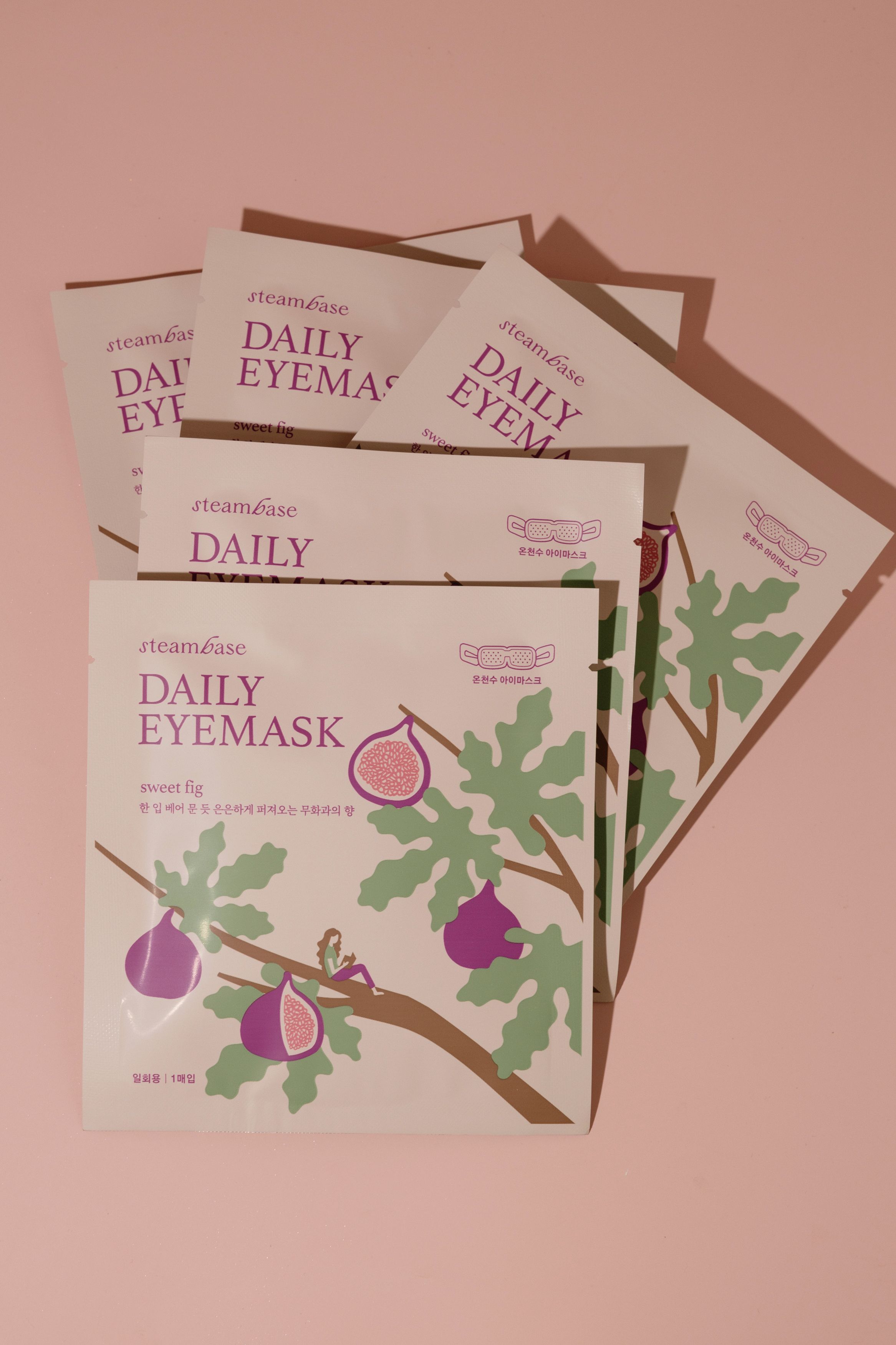

Набор паровых масок для глаз Steambase Daily Eyemask [Sweet Fig] 5*50г
