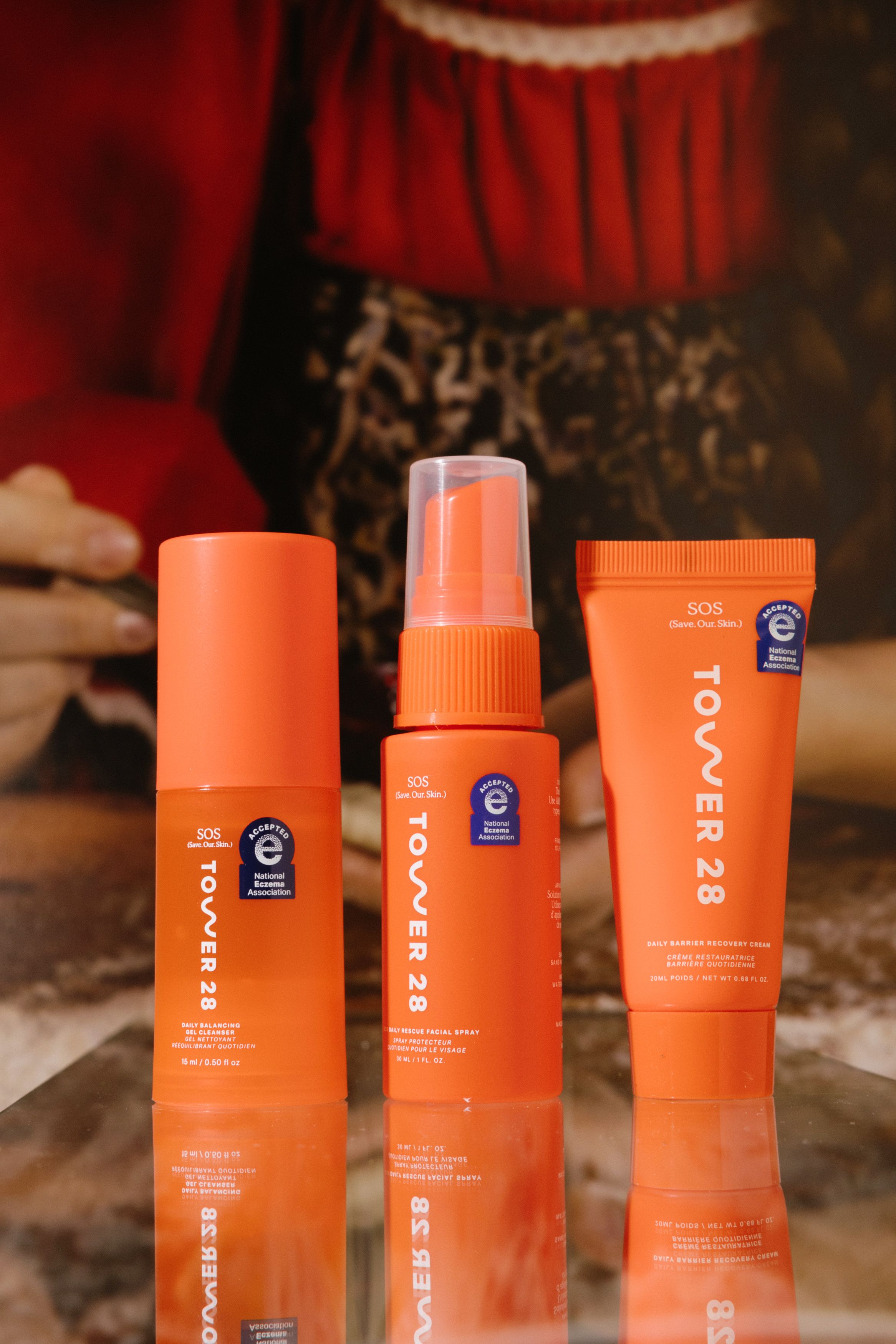 Мини-набор бестселлеров Tower 28 Beauty Mini SOS Set 15ml/30ml/20ml