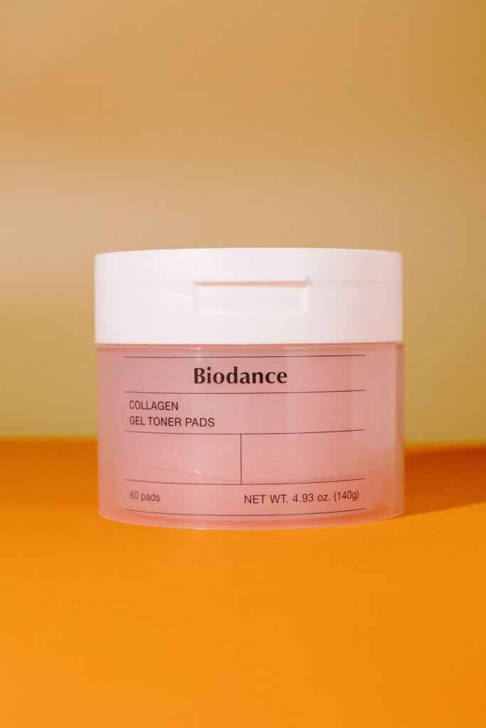 Гидрогелевые тонер-пэды с коллагеном для лица Biodance Collagen Gel Toner Pad 140g (60 шт)